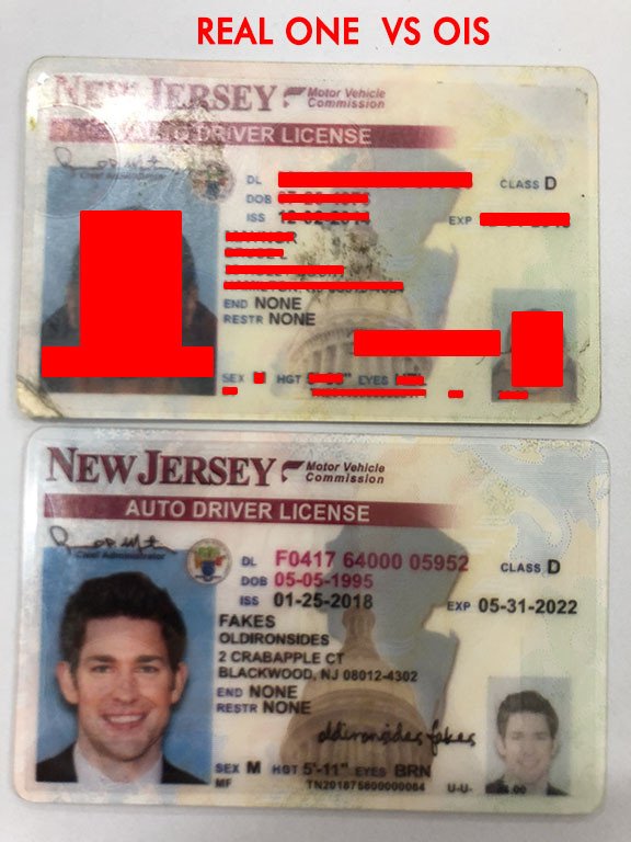 new jersey license template new jersey license template