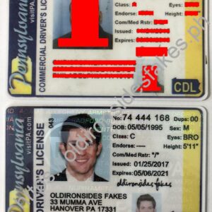 Pennsylvania Driver License(Old PA)
