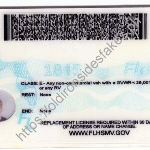 Florida Driver License(New FL O21 V2)