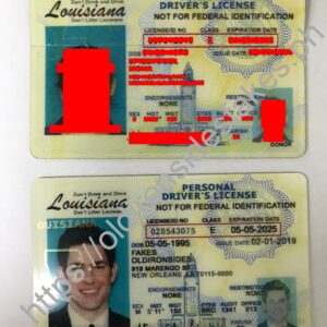 Louisiana Driver License (LA)