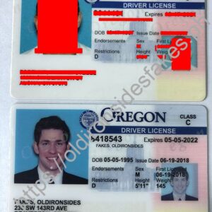 Oregon Driver License(Old OR)
